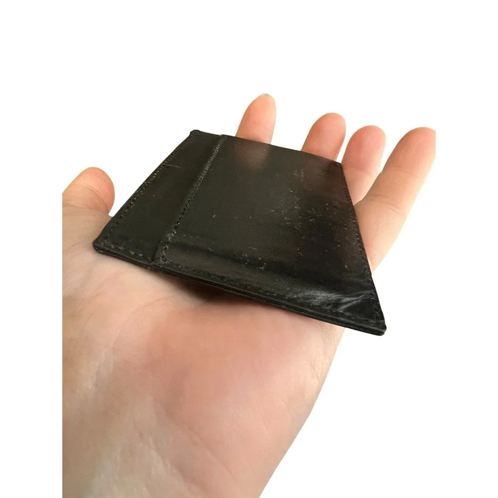 Neiman Marcus Slim Card Case Business Card Case, Wallet Black 4